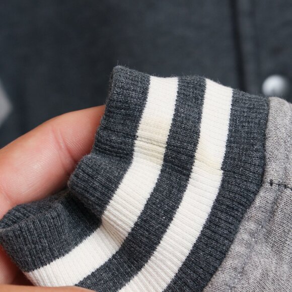 Amazon Fulfillment Varsity Jacket Mens XS Gray - Picture 5 of 7